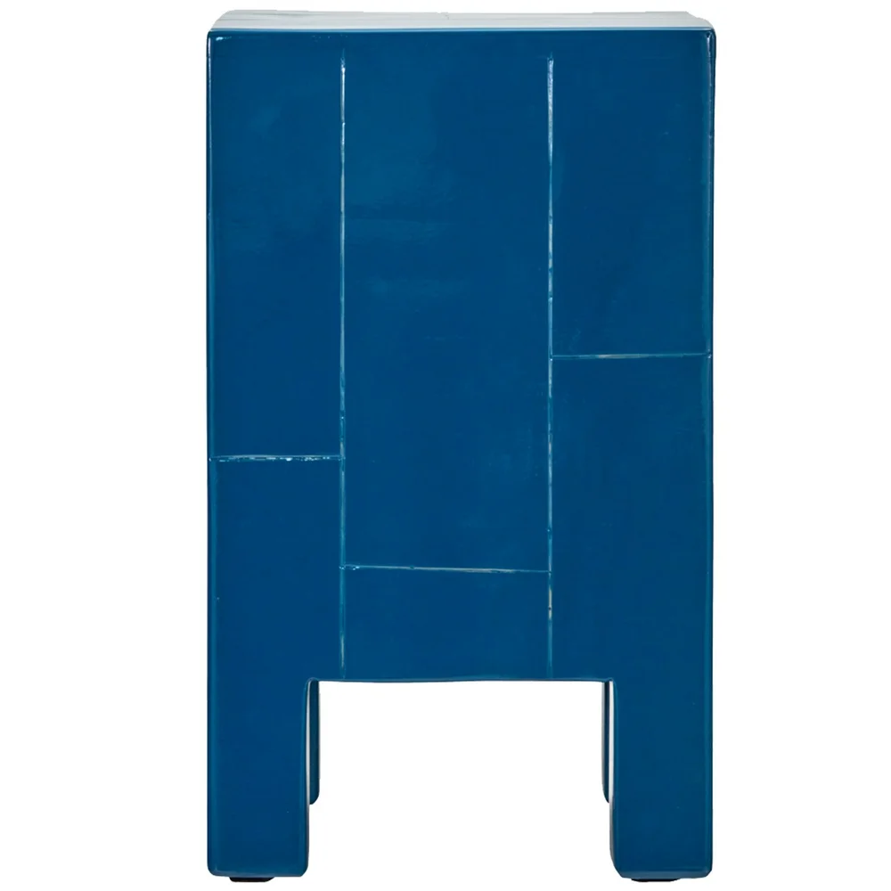Brick Sidebord 30×50,5 cm, Blå v:5935066 Brick Sidebord 30×50,5 cm, Blå v:5935066
