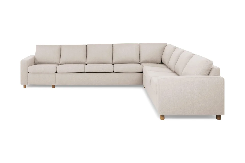 Crazy 7-seters Vendbar L-formet XX-Large Hjørnesofa i Stoff v:6675017 Crazy 7-seters Vendbar L-formet XX-Large Hjørnesofa i Stoff v:6675017