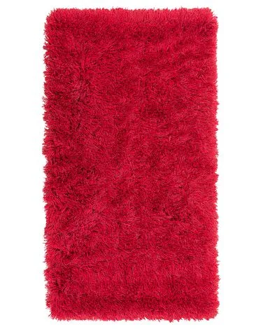 Shaggy gulvteppe CIDE Rød 80 x 150 cm v:9297690 Shaggy gulvteppe CIDE Rød 80 x 150 cm v:9297690