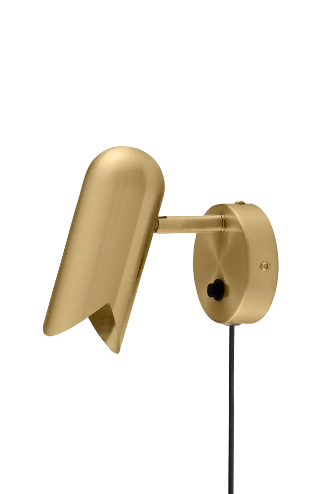 Vegglampe Savoy - Messing - Belysning | m v:7031600