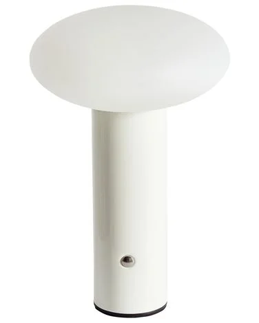 Trådløs LED-bordlampe BUAYAN Med dimmer Metall Hvit v:3983992