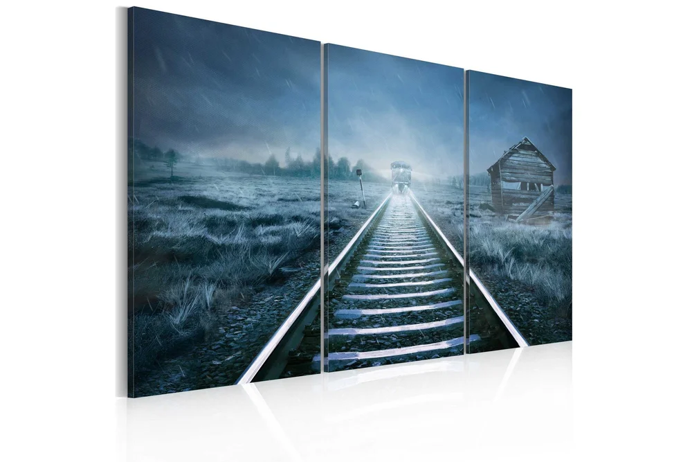 Bilde A journey in the fog 90x60 v:7579688