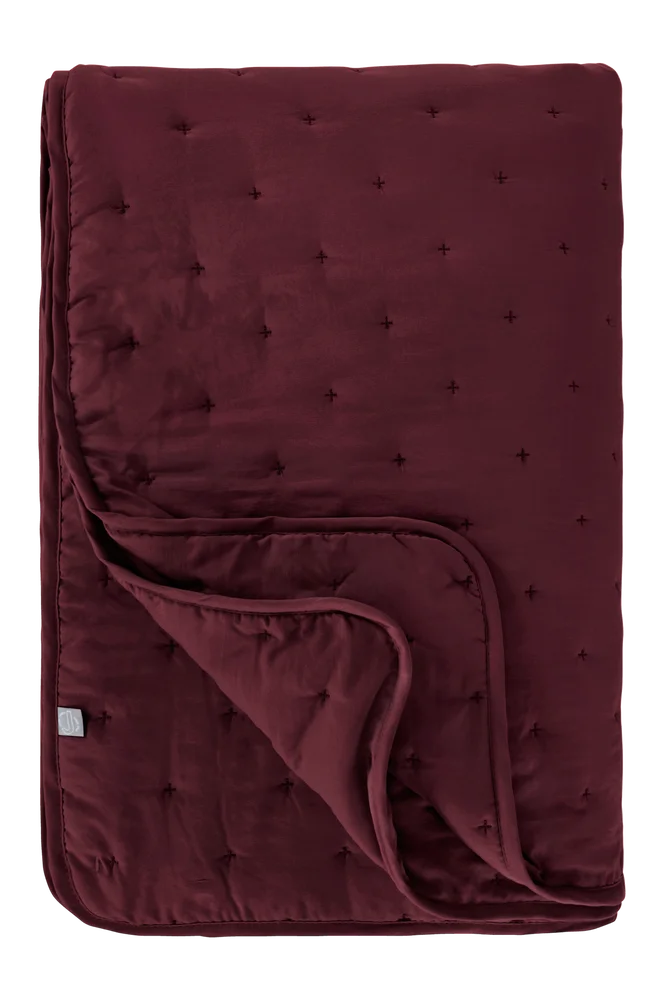 Bedspread 260 Calm sengeteppe – Rød – Tekstiler | m v:5194753