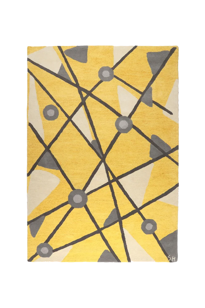 Ullmatta Geometry - Gul - Tepper | m v:7676211