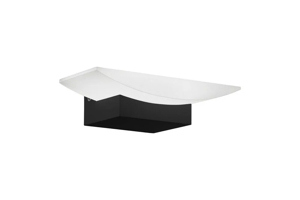 Vegglampe Eglo Metrass Svart Satineret v:7097248 Vegglampe Eglo Metrass Svart Satineret v:7097248