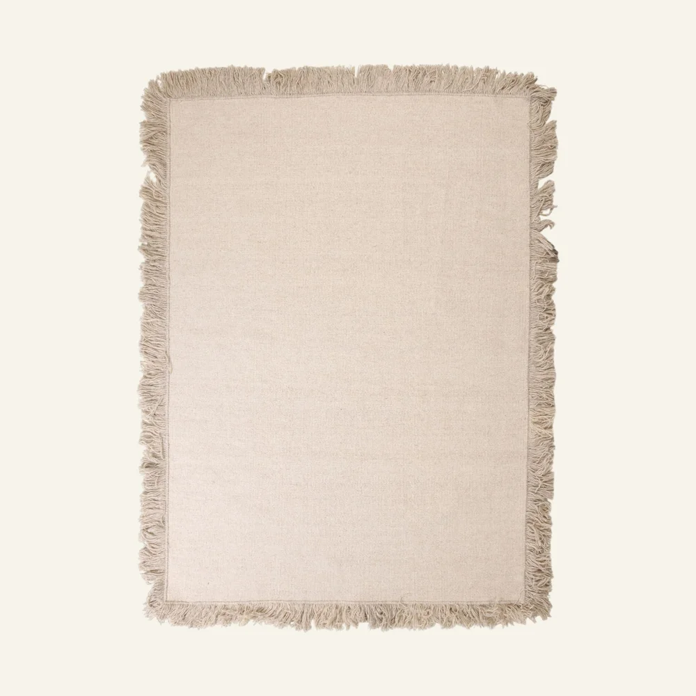 Ullteppe lys beige - 240x300 cm v:6229495