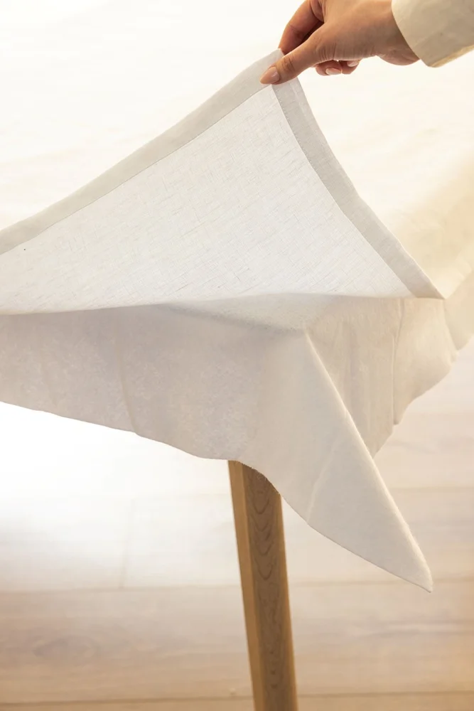 Bordbeskytter hvit – 130×330 cm v:3962099 Bordbeskytter hvit – 130×330 cm v:3962099
