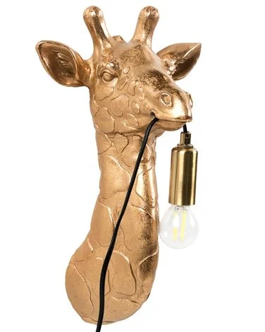 Vegglampe Sjiraff MERLIN Gull v:2824039