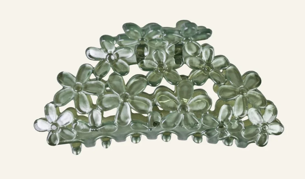 Hårklype grønn – 4,5×9,7×4,3 cm v:1264143