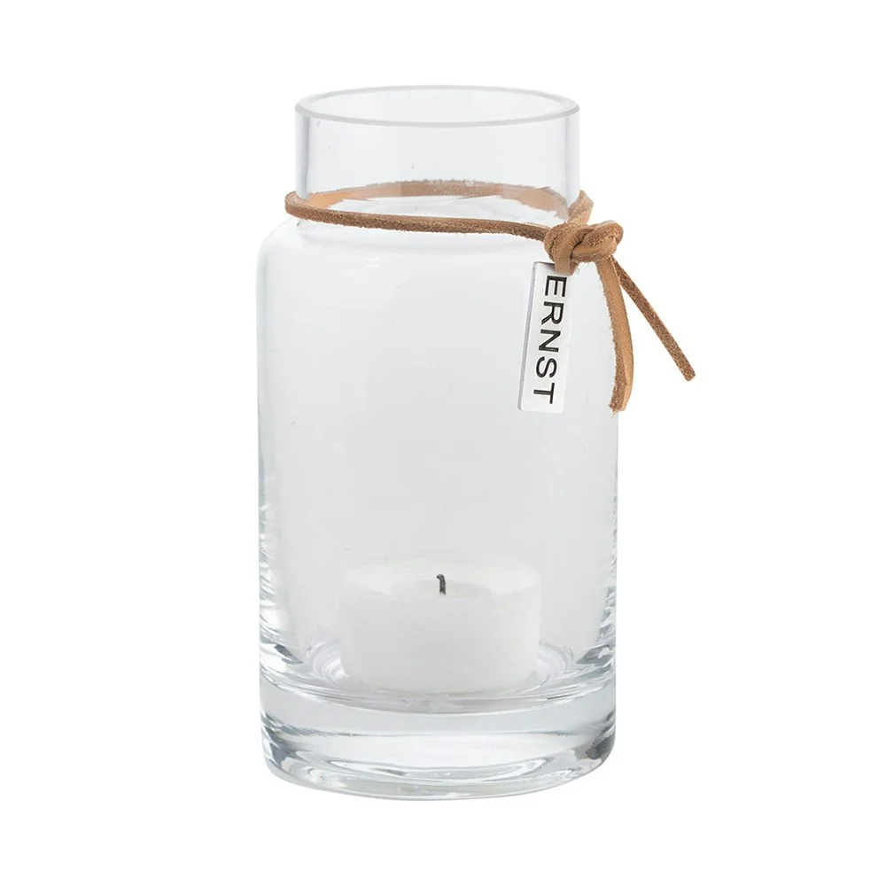Glassvase/Lyslykt 5×12 cm, Klar v:8170455 Glassvase/Lyslykt 5×12 cm, Klar v:8170455