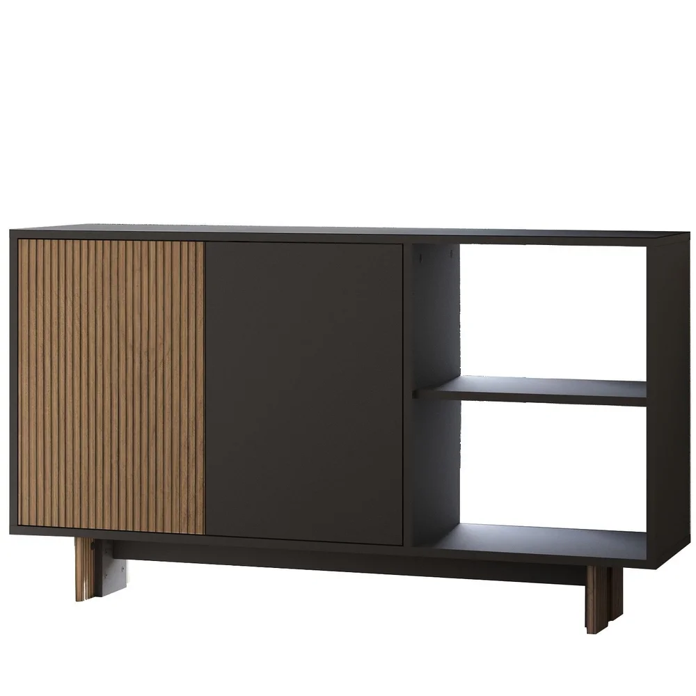 Konsollbord Homitis Ravello (140 x 80 x 35 cm) Varm eik antrasitt v:6161404 Konsollbord Homitis Ravello (140 x 80 x 35 cm) Varm eik antrasitt v:6161404