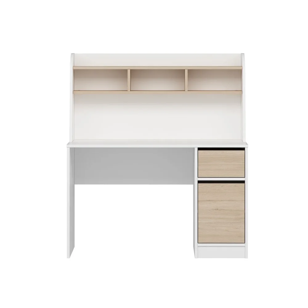 Skrivebord Kalune Design Orina (120 x 135 x 60 cm) Hvit valnøtt v:1814238