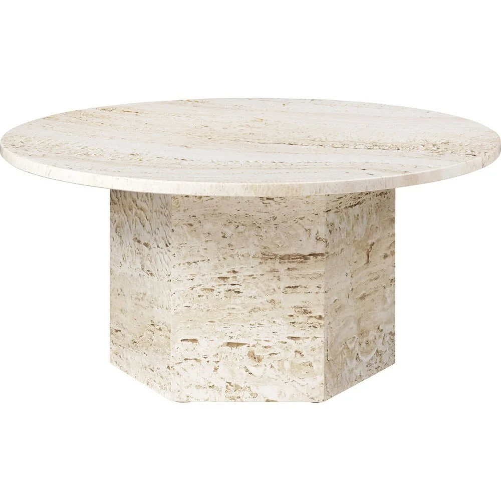 Epic Salongbord Rund 80 cm, Neutral White v:9988657 Epic Salongbord Rund 80 cm, Neutral White v:9988657
