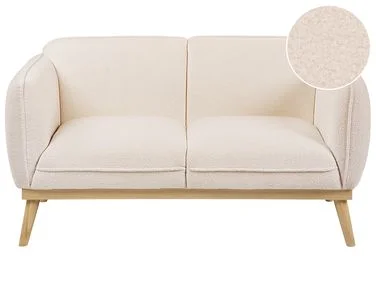 Sofa 2-seters LJUNG Bouclé Lys beige v:7767312