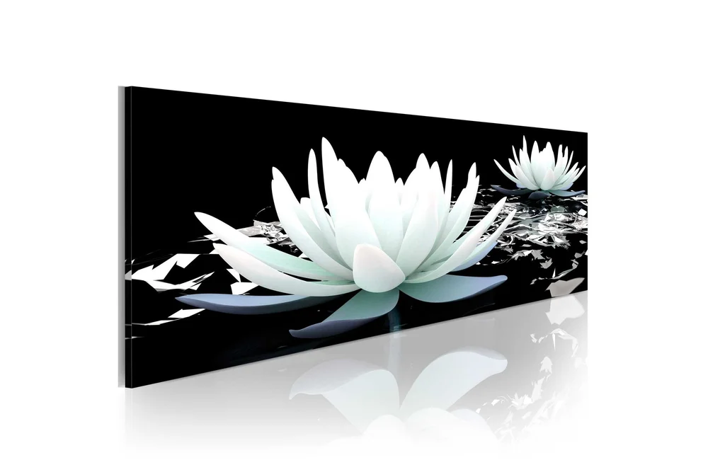 Bilde Alabaster Lilies 135×45 v:1585120 Bilde Alabaster Lilies 135×45 v:1585120