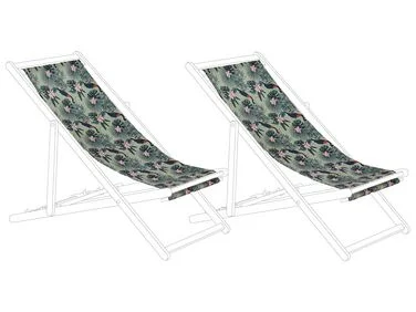 Sett med 2 ekstratrekk til solseng ANZIO/AVELLINO 113 x 44 cm Flerfarget v:6620065 Sett med 2 ekstratrekk til solseng ANZIO/AVELLINO 113 x 44 cm Flerfarget v:6620065