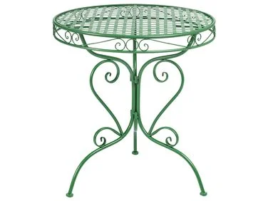 Bistrobord ALBINIA 70 cm 70 cm Metall Grønn v:6401331 Bistrobord ALBINIA 70 cm 70 cm Metall Grønn v:6401331