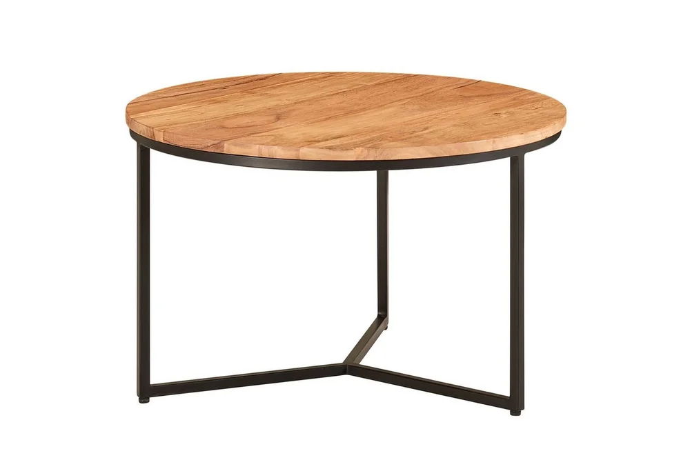 Sofabord Wohnling Massivt tre 60 cm rund moderne v:6532047