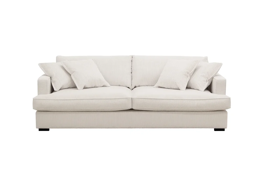 Rossita Lyx 2,5-seters ekstra dyp sofa i kordfløyel v:6784731