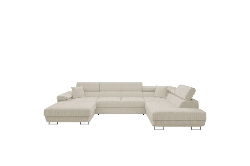 Gabina Sofa med Divan og Sjeselong 4-seter v:6308973