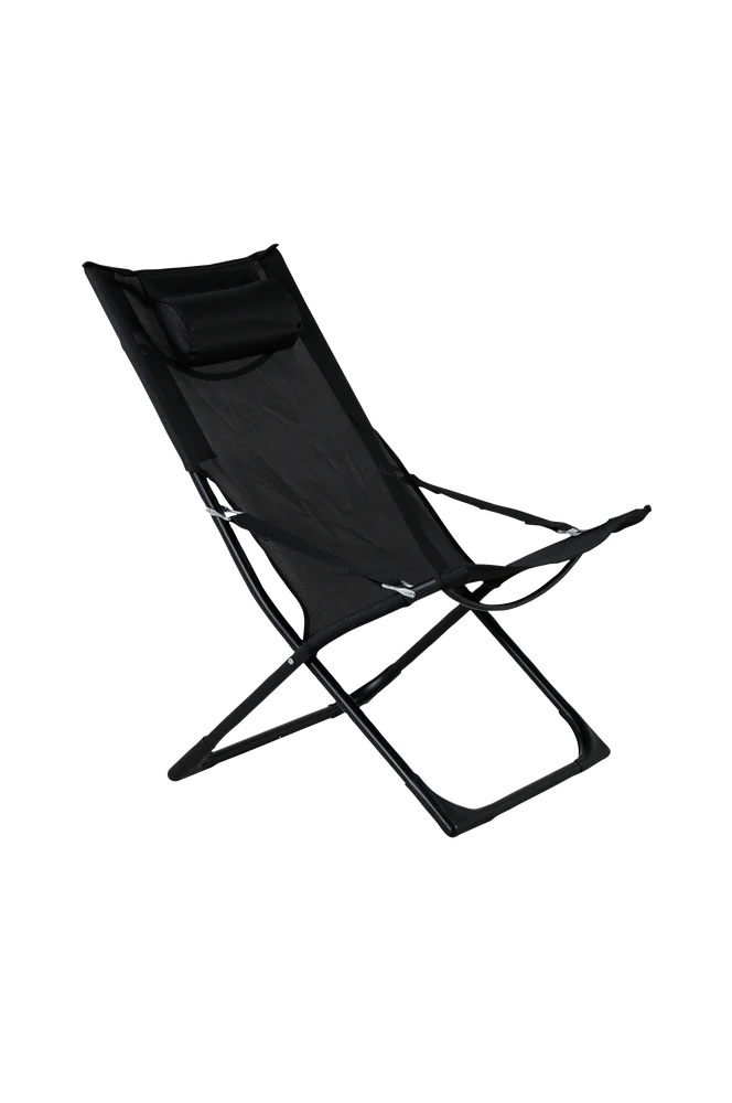 Solstol Seville 2-pk – Svart – Utemøbler & hage | m v:400054 Solstol Seville 2-pk – Svart – Utemøbler & hage | m v:400054