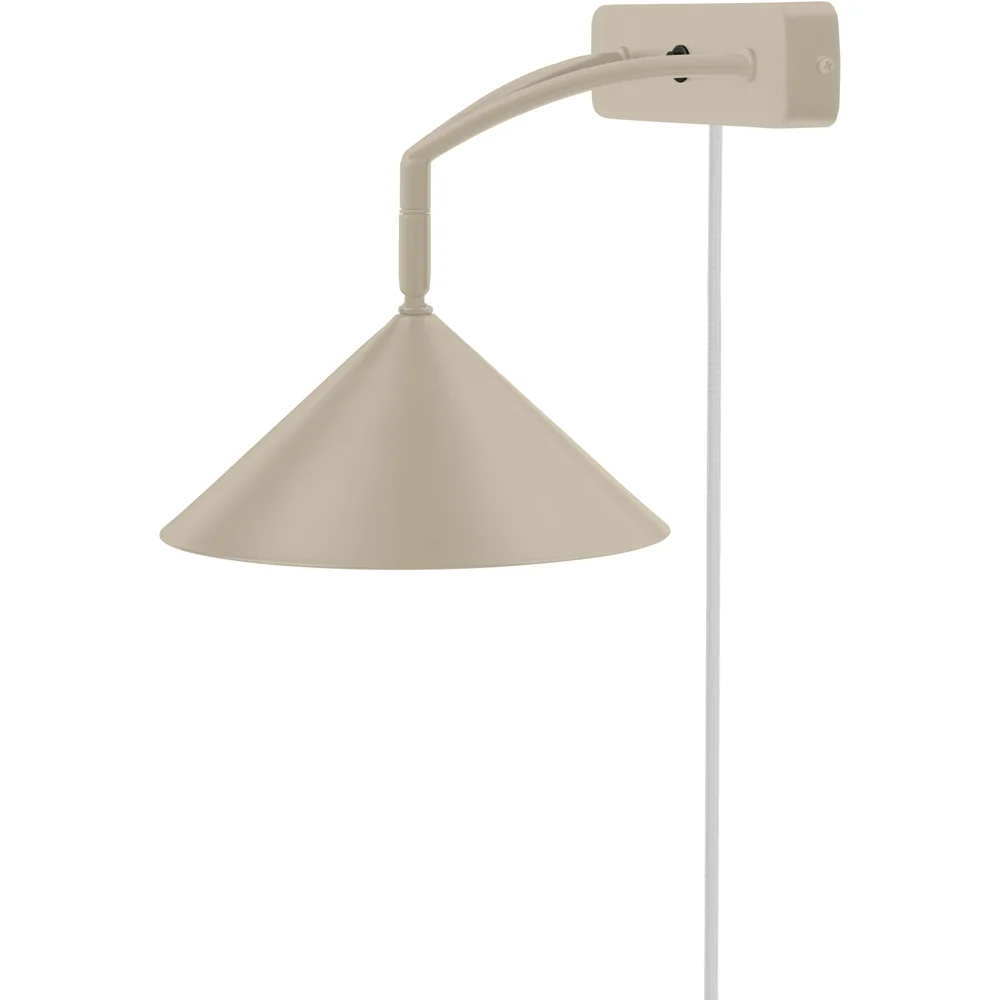 Curve Vegglampe, Beige v:1932338