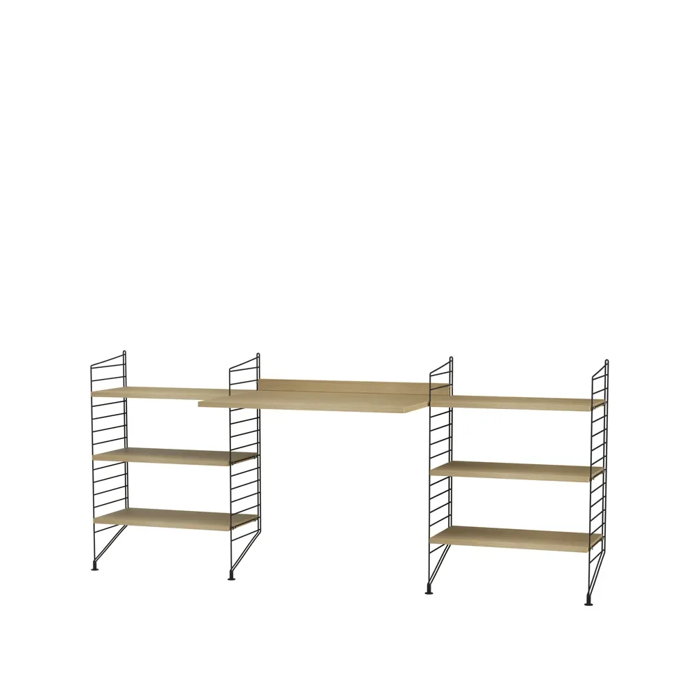String kontor eik & sort - Kombinasjon D" v:2877452