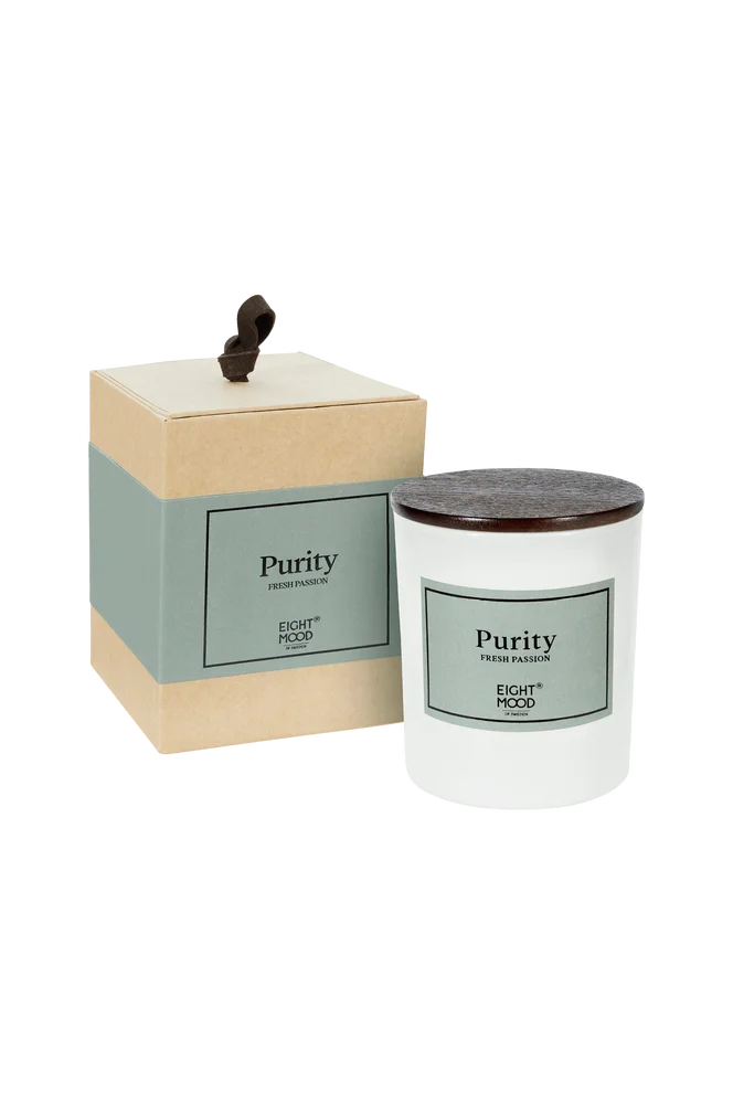 Duftlys, Purity Fresh passion – Grønn – Dekor | m v:5974192