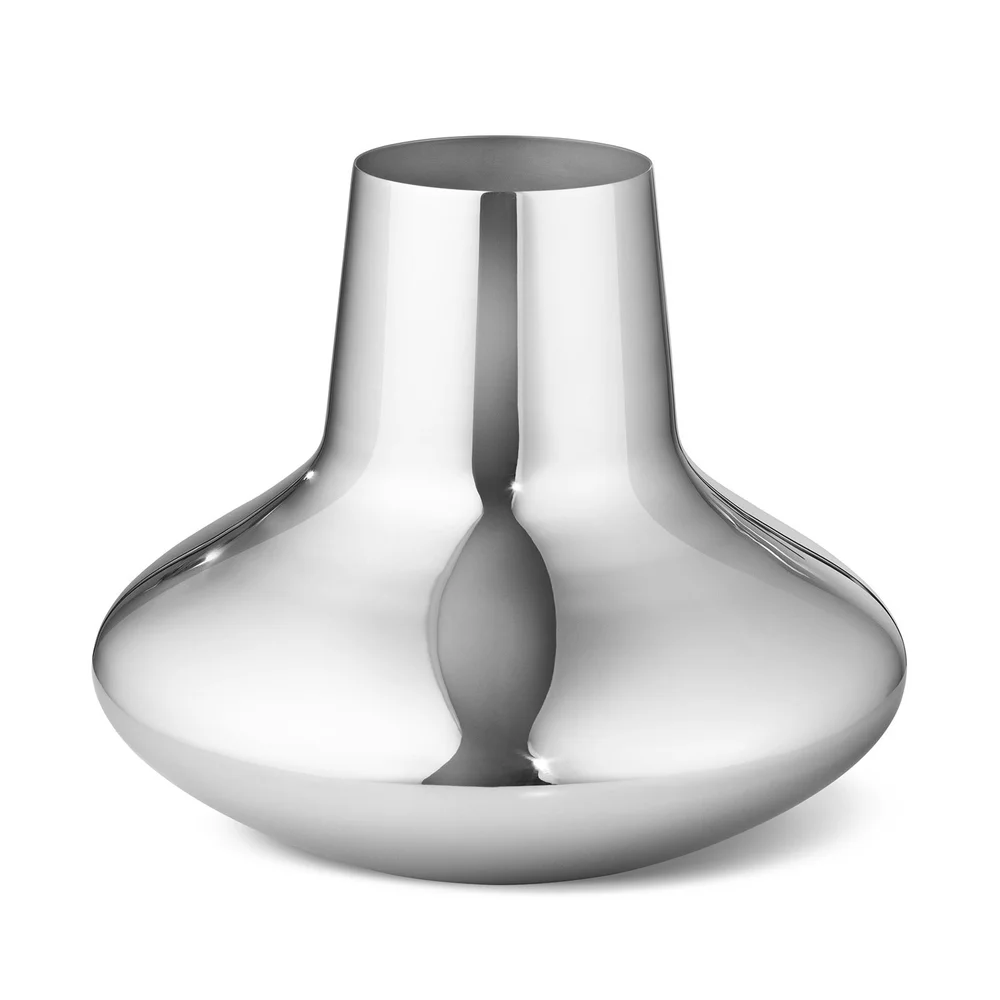 Henning Koppel Vase Medium, Rustfritt Stål v:7676266