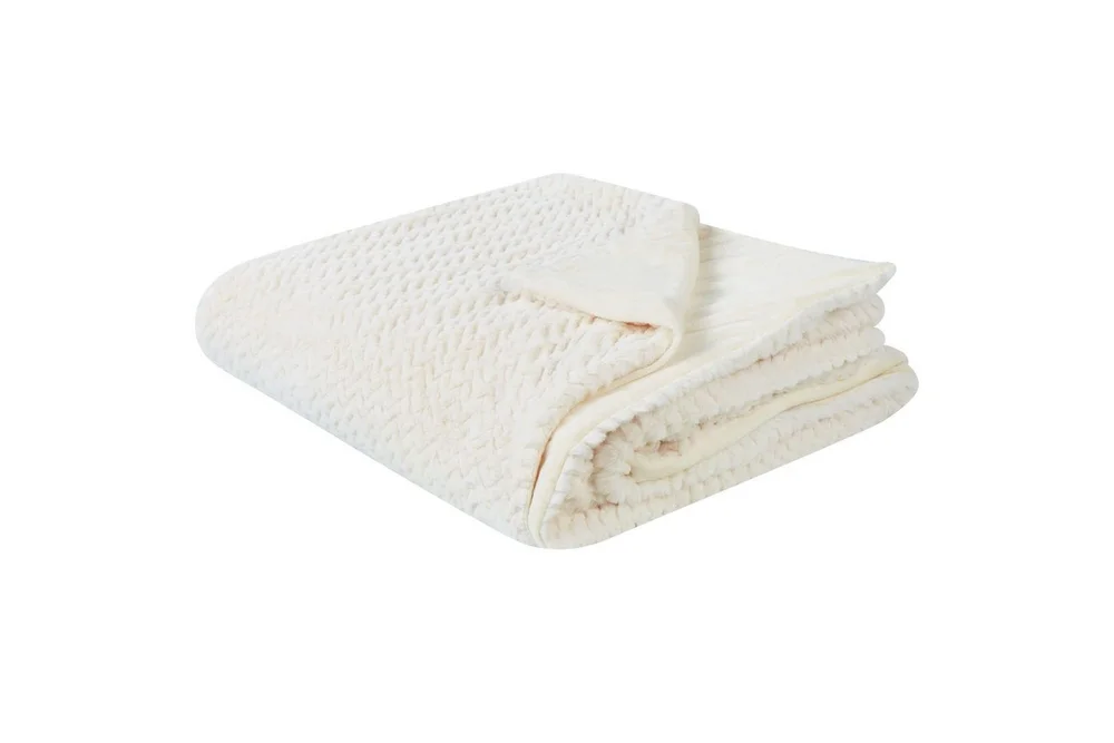Sengeteppe Surmi Hvit, 150×200 cm v:8825222 Sengeteppe Surmi Hvit, 150×200 cm v:8825222