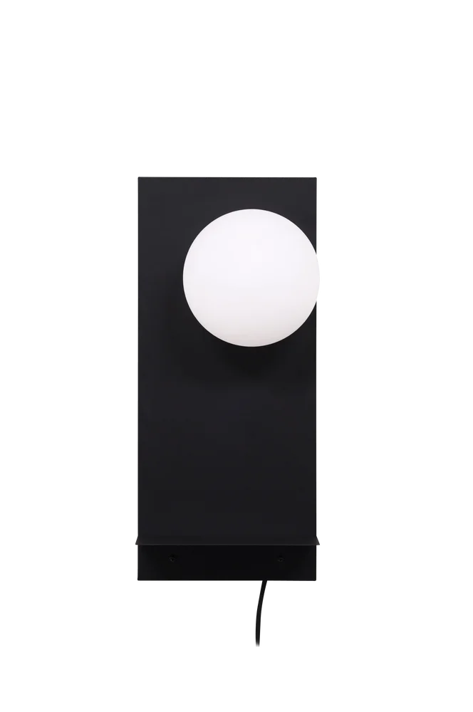 Troyes vegglampe - Svart - Belysning | m v:5622421