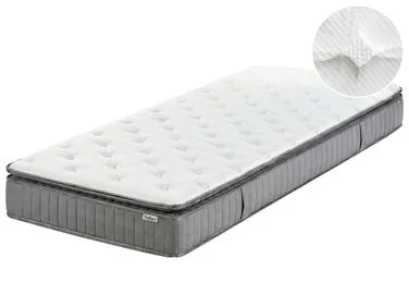Gel-minneskum pocketfjærmadrass COOL HYBRID 7 PRO H2/3 medium 90 x 200 cm v:4642665