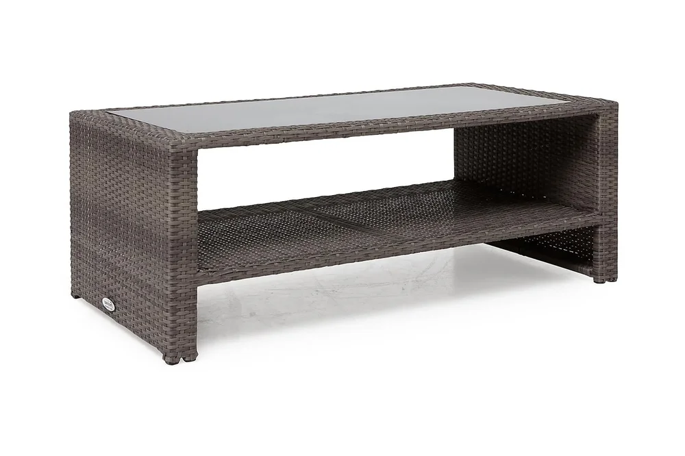 Bord Wisconsin 110 cm Kunstrotting/Grå/Brun v:4829311