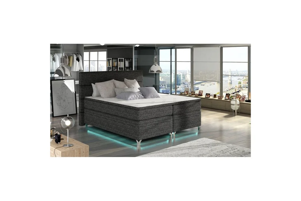 Boxspring Eltap Amadeo med LED v:9635793
