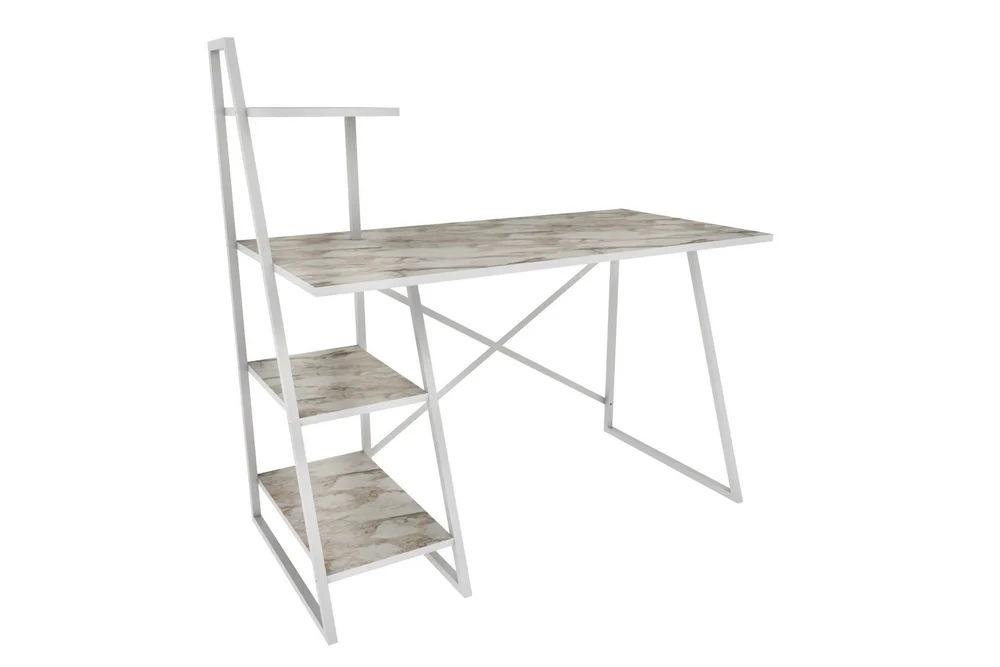 Andifli Skrivebord 60x120x120 cm med oppbevaring v:5290157 Andifli Skrivebord 60x120x120 cm med oppbevaring v:5290157