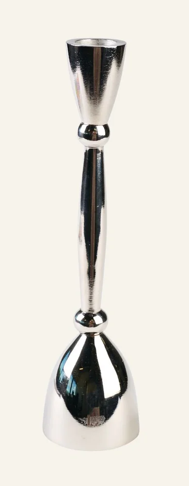 Lysestake sølv – 5,9×5,9×30 cm v:5626401 Lysestake sølv – 5,9×5,9×30 cm v:5626401
