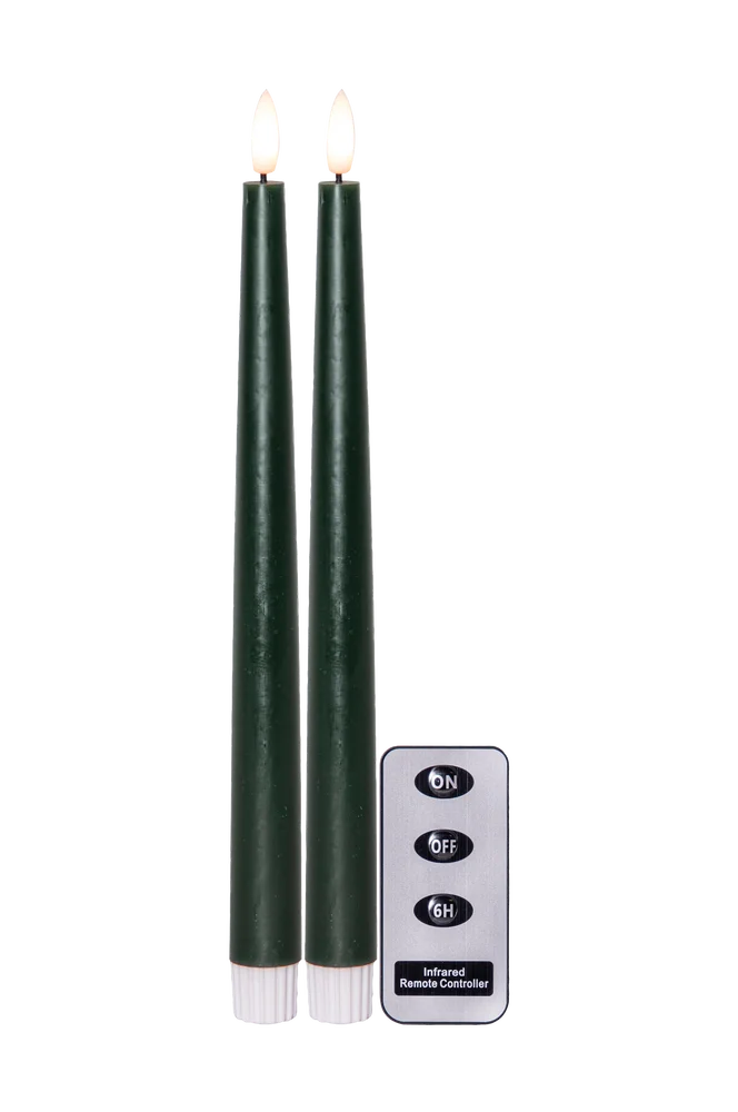 2-p Flamme Slim 28cm – Grønn – Dekor | m v:9429622 2-p Flamme Slim 28cm – Grønn – Dekor | m v:9429622
