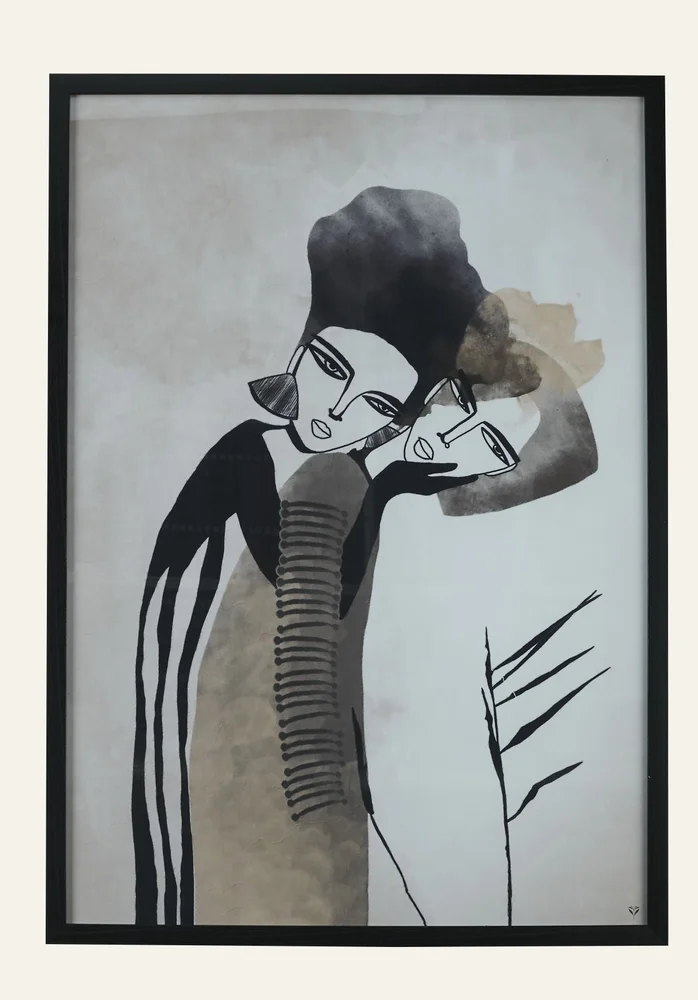 Bilde svart – 70×100 cm v:8110992