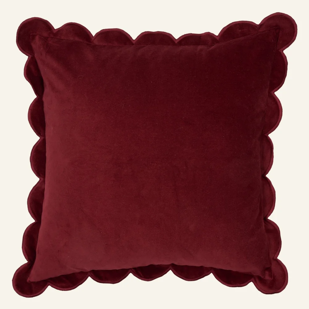 Pynteputetrekk burgunder - 45x45 cm v:3700309