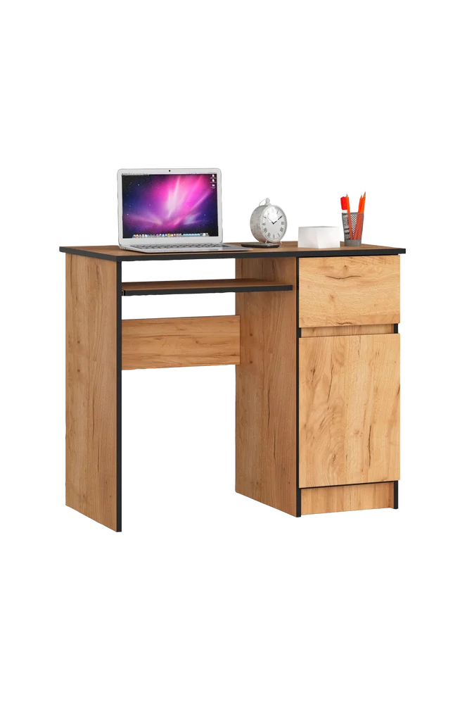 Akord Piksel skrivebord med høyreoppsett – Brun m v:6097032 Akord Piksel skrivebord med høyreoppsett – Brun m v:6097032
