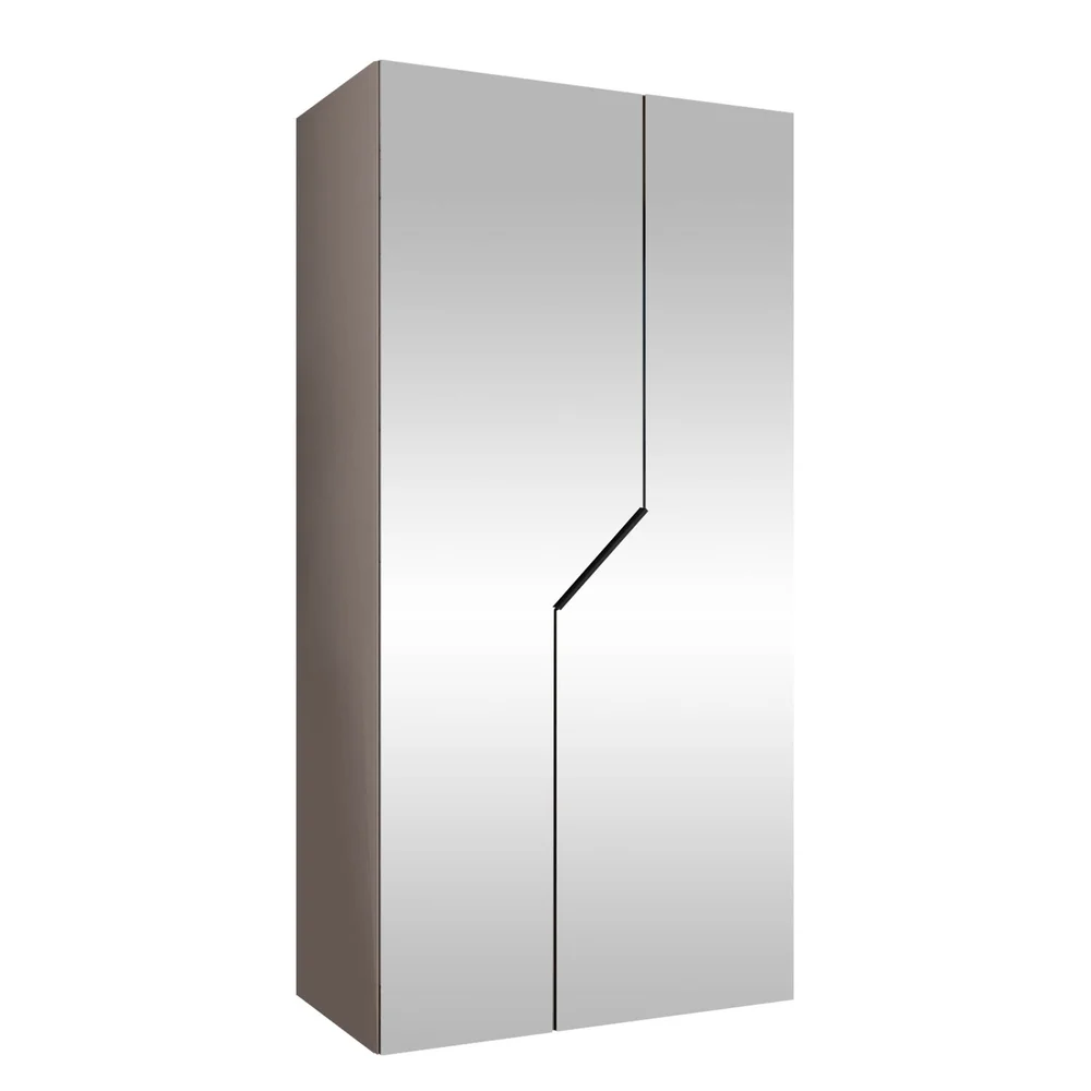 garderobeskap Garderobeskap ANDREW 3 100 cashmere Svart v:1566809
