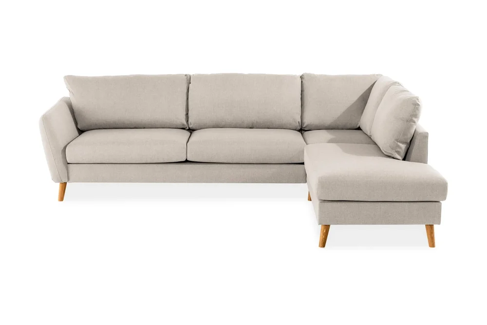 Trend 4-seters Høyrevendt L-formet Sjeselongsofa i Stoff 280 cm bred v:3749975