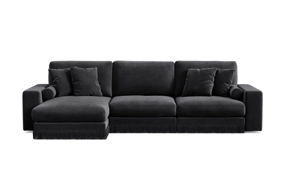 Adelsö by Gynning 5-seter Vendbar L-formet Dyp Divansofa i fløyel v:8911052 Adelsö by Gynning 5-seter Vendbar L-formet Dyp Divansofa i fløyel v:8911052