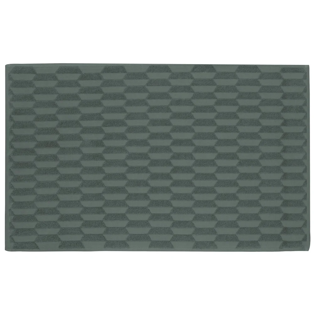 Geo Badematte 50×80 cm, Pine Green v:1910452 Geo Badematte 50×80 cm, Pine Green v:1910452