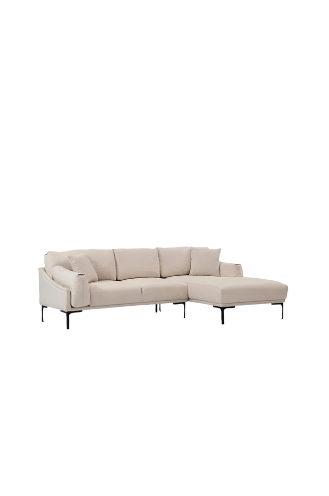 Hjørnesofa Leo Right - Hvit m v:7566122