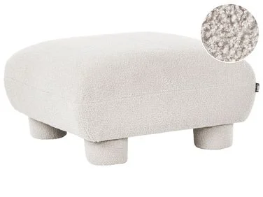 Fotskammel MJALBI Bouclé Off white v:8317448 Fotskammel MJALBI Bouclé Off white v:8317448