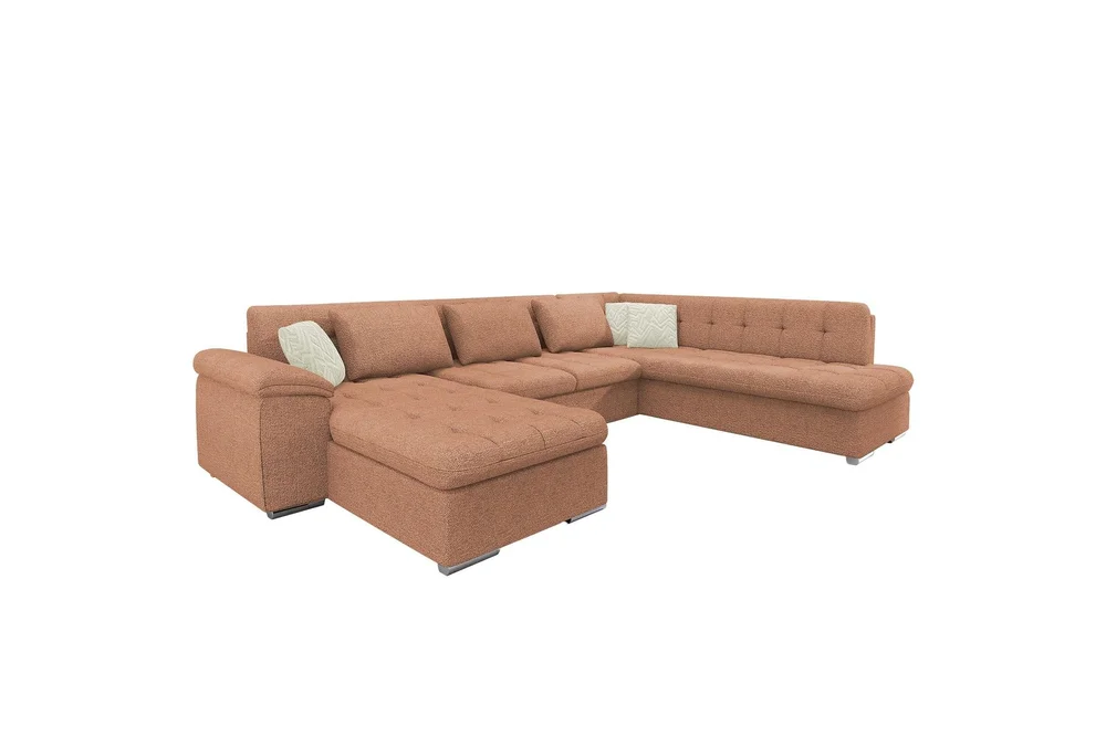 Dynir Sofa med Sjeselong og Divan 4-seter v:9267041
