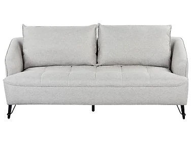 Sofa 3-seter HOBRO Lysegrå v:6638644 Sofa 3-seter HOBRO Lysegrå v:6638644