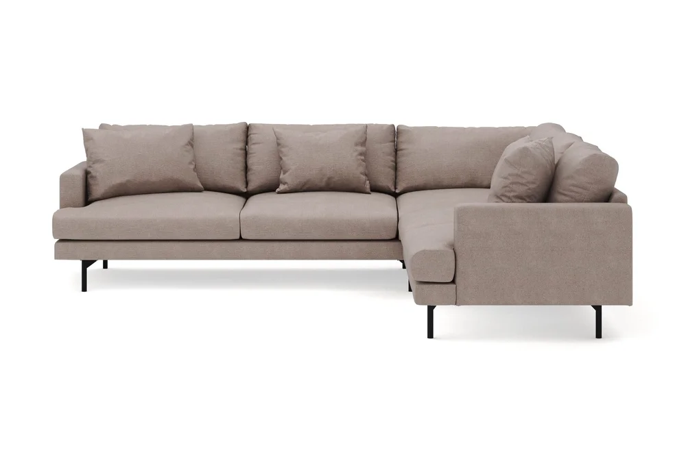 Menard 6-seters Høyrevendt L-formet Hjørnesofa i Stoff v:8391367