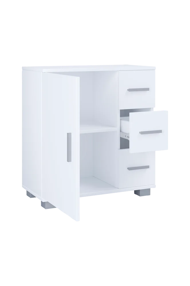 Midi-skap Zalo Xl – Hvit m v:7984729 Midi-skap Zalo Xl – Hvit m v:7984729